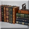 B03. Easton Press leatherbound volumes. 